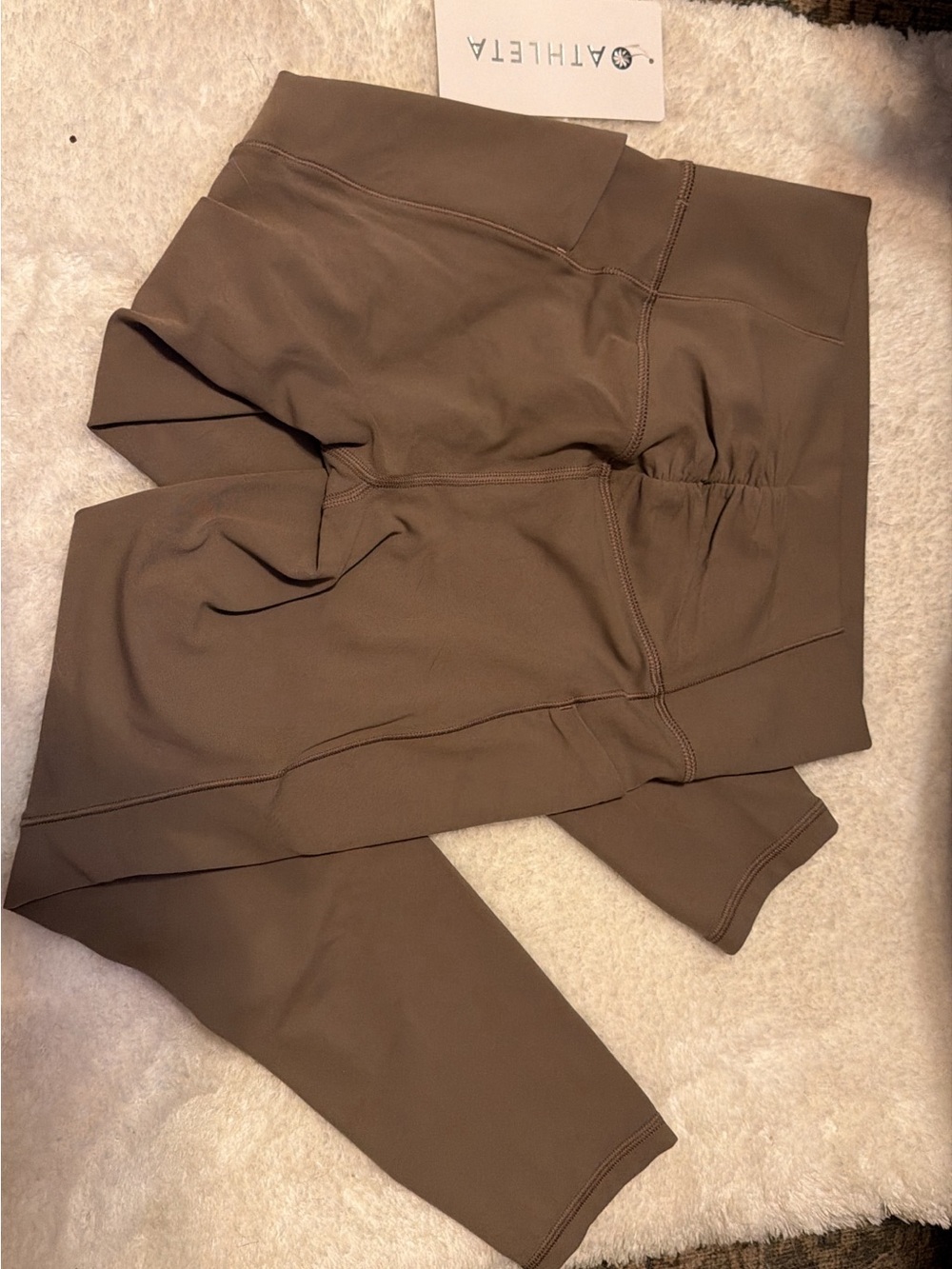 Athleta High-Rise Pocket Leggings - Brown